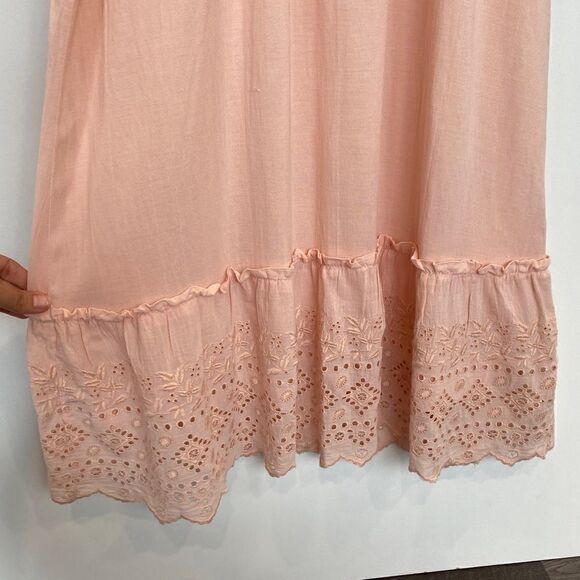 LOFT Peach Sundress - Picture 3 of 10